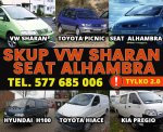 KUPIĘ PILNIE VW SHARAN SEAT ALHAMBRA 2.0 B i B/G 