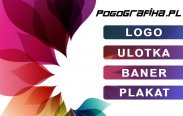 Projekt logo/wizytówki/ulotki/baneru/plakatu/stro