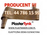 PlasterTynk ,elastyczna deska elewacyjna imitacja 