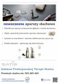 Nowoczesne aparaty słuchowe!