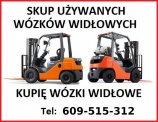 Kupię każdy wózek widłowy oraz ładowarkę ma