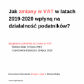 Bezpłatne szkolenia ze zmian w VAT 2019-2020