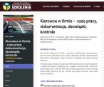 Kierowca w firmie - SPD SZKOLENIA - kurs online