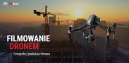 Filmy z powietrza usługi dronem Bielsko