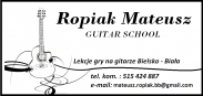 Lekcje gry na gitarze - Bielsko