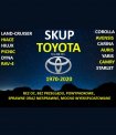 Skup aut TOYOTA Hiace,Hilux,Avensis,Corolla,Carina