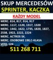 Skup Mercedesów Sprinterów,Kaczek i inne merc.