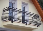 Ogrodzenia metalowe, bramy, balkony stalowe