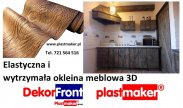 NOWOŚĆ Okleina meblowa 3d deska elastyczna dekor