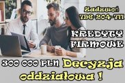 KREDYT DLA FIRM 300 000 PLN WARTO PRZECZYTAĆ!