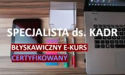 Kurs kadr online z certyfikatem i zaświadczeniem