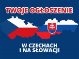 Twoje ogłoszenie w Czechach i na Słowacji