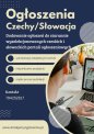 Ogłoszenia Czechy Słowacja/ Publikacja ogłosze