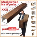 Maskownice drewnopodobne styropianowe na wymiar