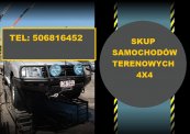 SKUP SAMOCHODÓW 4X4 TERENOWYCH TERENOWE TERENOWY