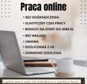 Praca stała lub dodatkowa zdalna, w domu, przez i