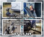 Utylizacja i wywóz sprzętu sportowego, fitness