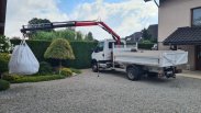 WYWÓZ GRUZU worek big bag  wywrotka dźwig
