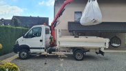 Usługi transportowe WYWÓZ GRUZU wywrotka dźwig 