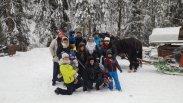 Wisła-Sylwestrowy kulig z biesiadą w Kolybie
