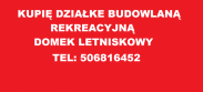 SKUP DZIAŁEK BUDOWLANYCH NIERUCHOMOŚCI DZIAŁKI