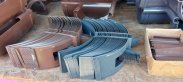 Rynny metalowe 125/90 - Grafit