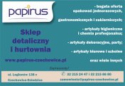 Sklep Papirus Czechowice ul. Legionów 138C