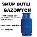 SKUP PUSTYCH BUTLI GAZOWYCH 11KG PROPAN-BUTAN