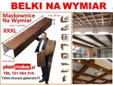 belki rustykalne sufitowe maskownice NA WYMIAR dre