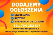 Publikacja ogłoszeń - lokalnie, ogólnopolsko