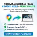 Profesjonalna strona z Twojej wizytówki Google Ta