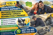 Naprawy skuterów inwalidzkich, rowerów i sprzęt