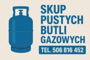 SKUP PUSTYCH BUTLI 11KG PROPAN-BUTAN DO KUCHENEK!