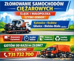 Złomowanie samochodów ciężarowych - Śląsk