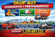 Skup aut uszkodzonych, aut powypadkowych