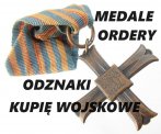 KUPIĘ ODZNACZENIA,ODZNAKI,MEDALE WOJSKOWE