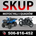 SKUP MOTOCYKLI SKUTERÓW MOTOROWERÓW QUADÓW ATV