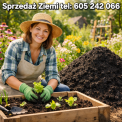 Ziemia ogrodowa czarna humus z przywozem przesiewa
