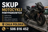 SKUP MOTOCYKLI POWYPADKOWYCH PO WYPADKU ROZBITYCH