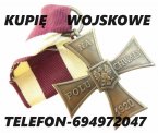KUPIĘ ODZNACZENIA,ODZNAKI,MEDALE WOJSKOWE