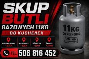 SKUP BUTLI GAZOWYCH 11KG PROPAN-BUTAN DO KUCHENEK!