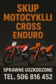 SKUP MOTOCYKLI CROSS CROSSY CROSSÓW ENDURO TRIAL 