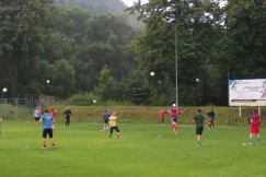 Wrócili w strugach deszczu