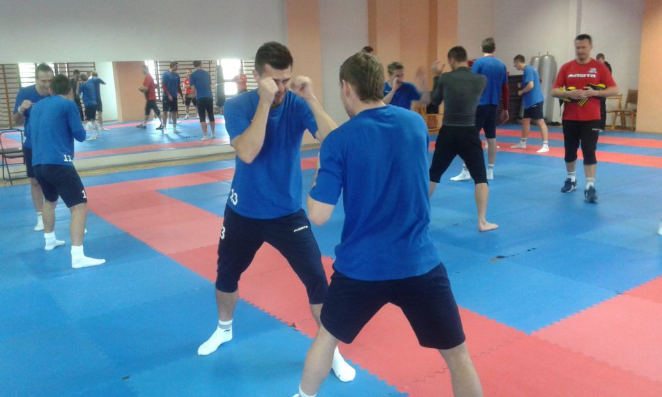 "Górale" trenowali boks