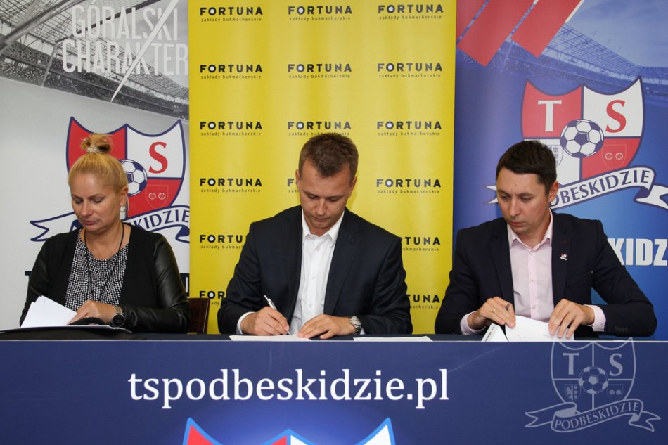 Fortuna sponsorem TSP