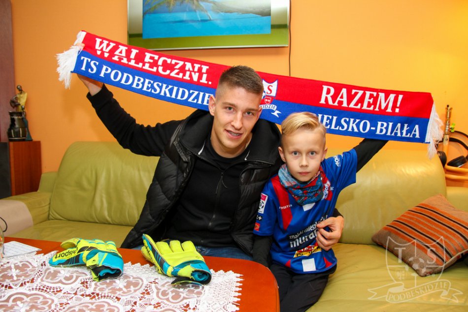 List od młodego kibica