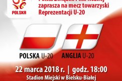 Bilety na Polska - Anglia U20 za 10 zł