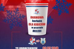 Klub myśli o kibicach. Będzie gorąca herbata