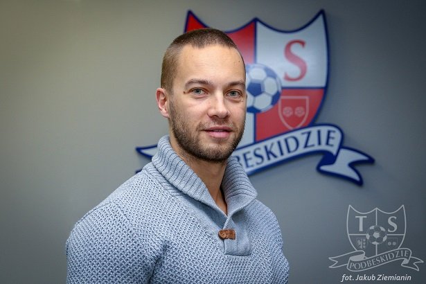 Adrian Olecki w sztabie szkoleniowym "Górali"