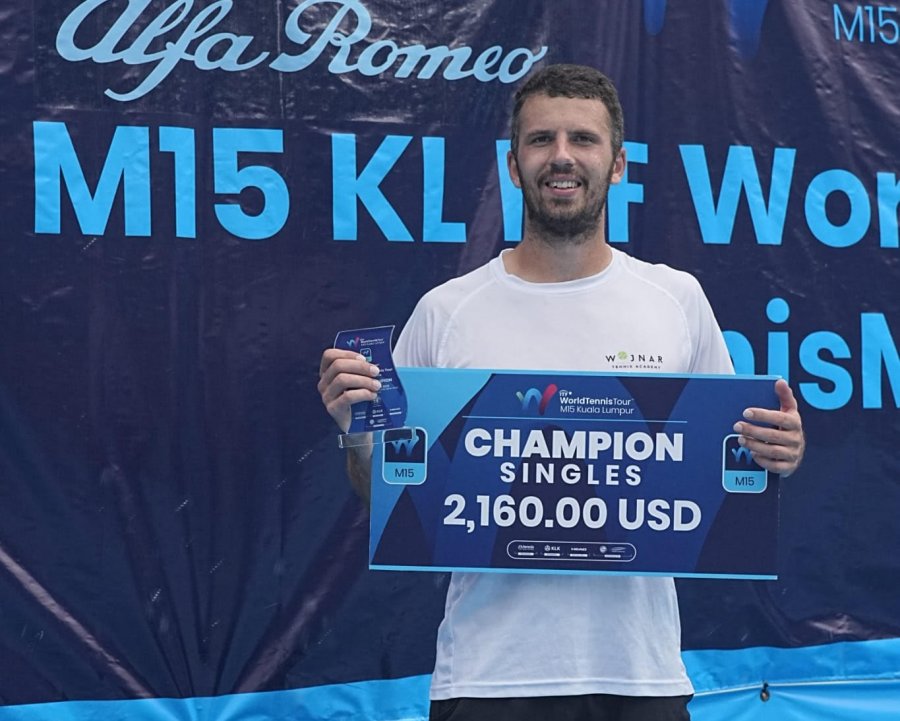 ITF M15 w Kuala Lumpur - drugi tytuł w karierze reprezentanta BKT Advantage